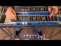 Walkin after midnight intro  pedal steel guitar lesson