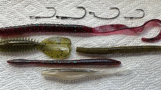 Most Anglers Use The Wrong Size Of Hooks In Their Soft Plastics… screenshot 1