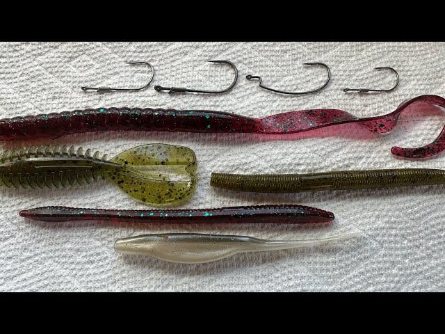 Most Anglers Use The Wrong Size Of Hooks In Their Soft Plastics… 