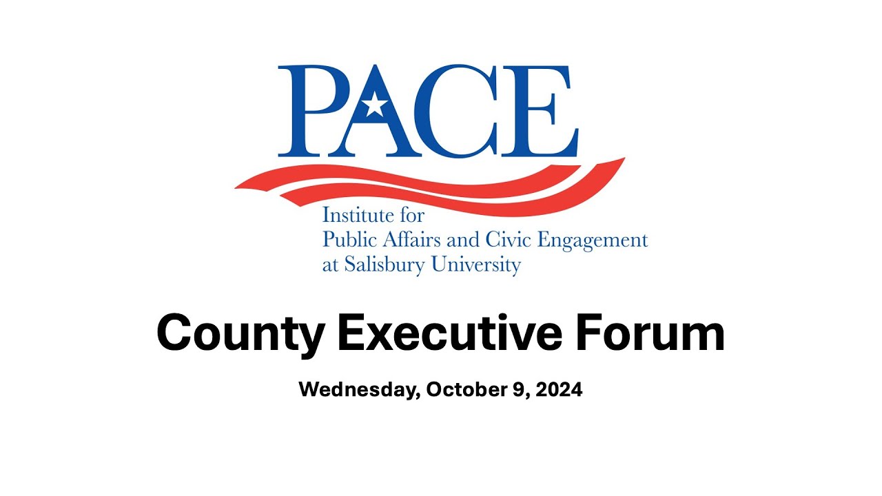 PACE Wicomico County Executive Forum, 10/9/2024
