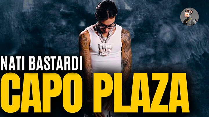 NATI BASTARDI - CAPO PLAZA x TONY EFFE | Type Beat Guitar Trap 2025