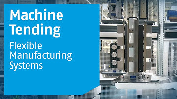 Machine Tending – Flexible Manufacturing System