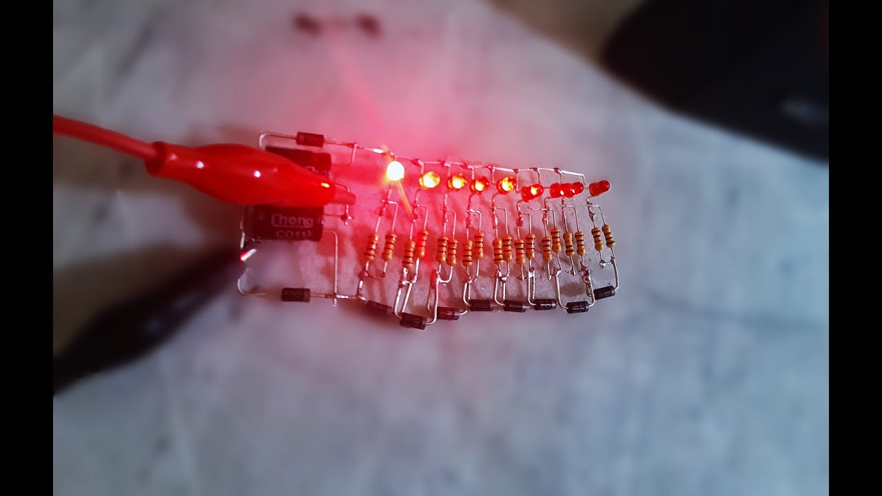 Fun Electronic Projects For beginners ( Music Dancing lights LED) - YouTube