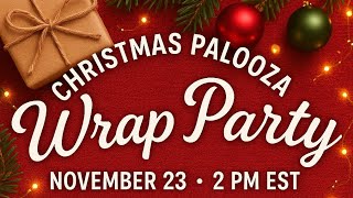 Tracie Hinds aka Nanner BaNanner is live!  Christmas Palooza Wrap Party! 🎁