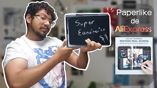 Paperlike de Aliexpress -  ¿Tan bueno como el origial? - Mica para ilustrar en cualquier tablet