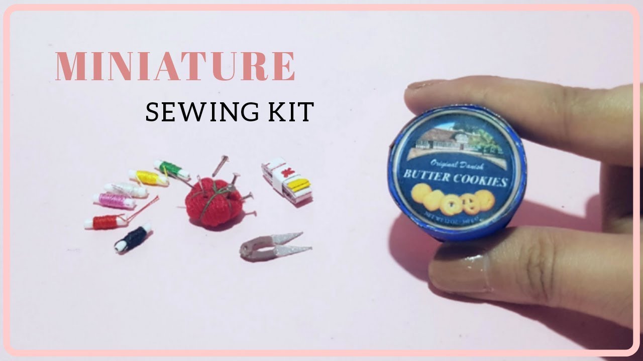 DIY Miniature Sewing Kit In A Cookie Tin Box YouTube diy-miniature-sewing-kit-in-a-cookie-tin-box-youtube