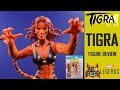 Marvel Legends TIGRA Retro Vintage Avengers ToyBiz Card Figure Review