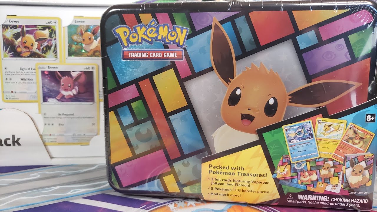 Pokémon Collector Chest Spring 2021 Opening (Eevee) - YouTube