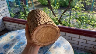 Mulberry wooden barrel DIY | From log to barrel | How to make a wooden barrel with your own hands