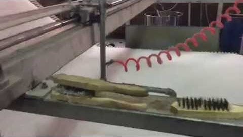 spray bonded wadding production line for non woven plant