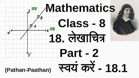 Class 8 // Chapter 18 // math // Graph (लेखाचित्र) // स्वंय करे -- 18.1 #pathanpaathan  #graph