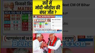 #biharelection2025 #biharelectionsurvey में मोदी-नीतीश की बंपर जीत? #pmmodi#biharelection#news