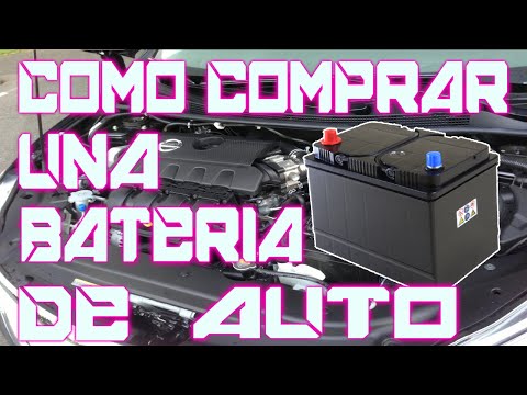 Bateria de auto (que tener en cuenta para comprar una bateria)