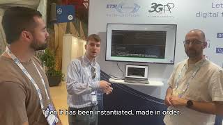 OSM Demo EuCNC&6G Summit2026:presented by Gerardo García, Juan Camilo Caviedes and Algeandro Sanchez