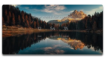 Digital Clock UI Design | HTML, CSS & Javascript Tutorial