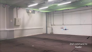 Camera-based relative positioning system for UAVs