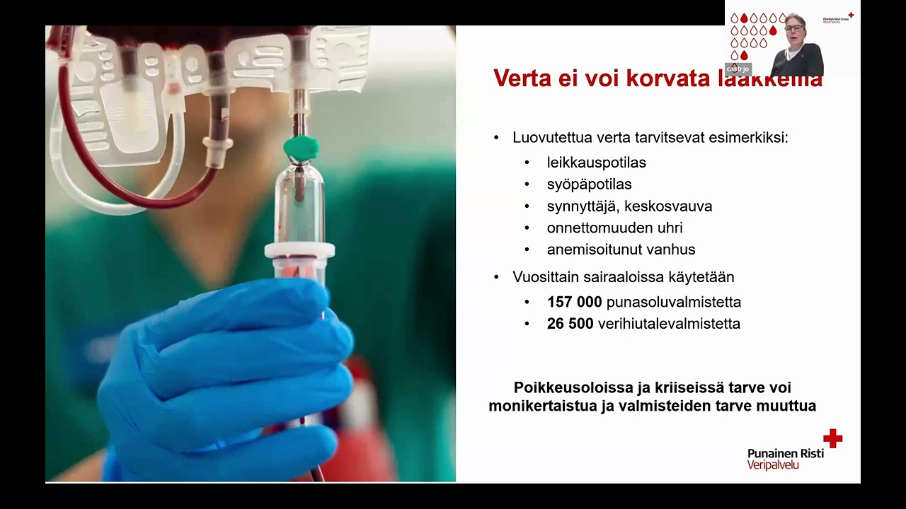 NASTAisku #37 - SPR Veripalvelun toiminta tutuksi