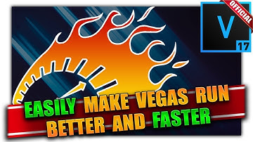 VEGAS Pro 17: How To Make VEGAS Stop Crashing And Run Faster (EASY) 👨‍🏫 VEGAS Tutorial #72