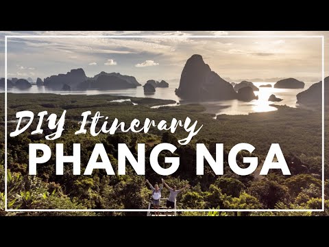 DIY itinerary Phang Nga Thailand - Day trip