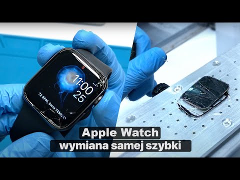 Apple Watch 4/5/SE - wymiana samej szybki - Naprawa zbitego ekranu