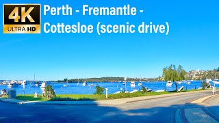 Perth, Western Australia (4K urban scenic drive)
