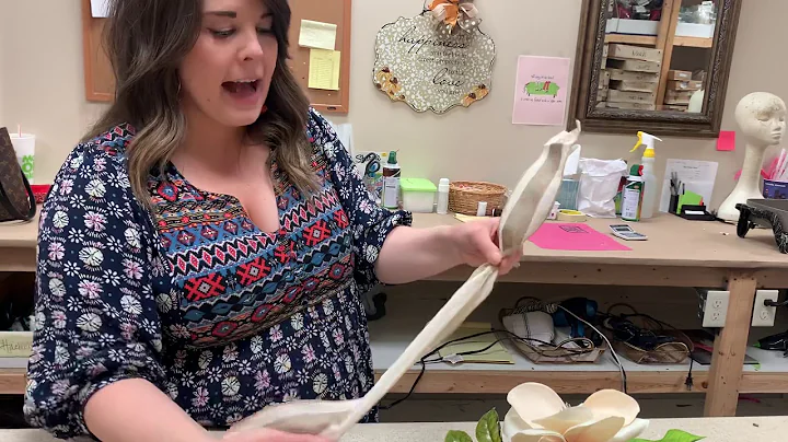 Floral Accent Bow Tutorial with Anna from Dees