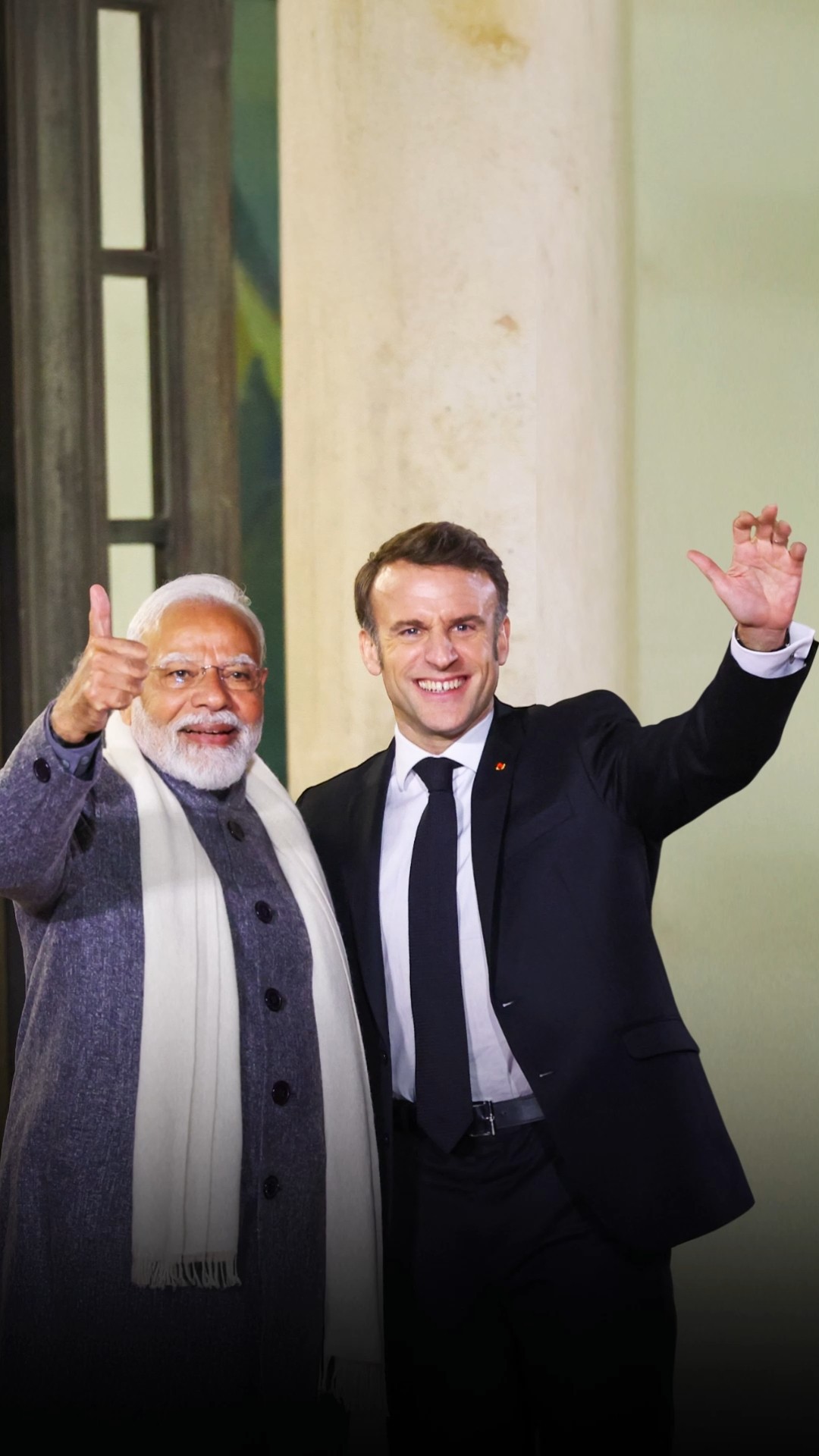PM Modi attends dinner hosted by President Macron in Paris, France | #shorts