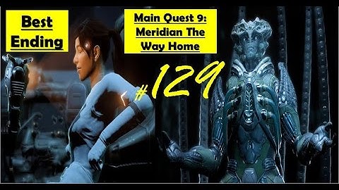 Mass Effect Andromeda (Best Ending) - Meridian The Way Home |  Chase Archon in Nomad, Sara Exposes