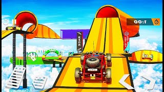 Superhero Buggy GT Mega Ramp Stunts Free - Impossible Extreme Stunts Car Game - Android GamePlay screenshot 1