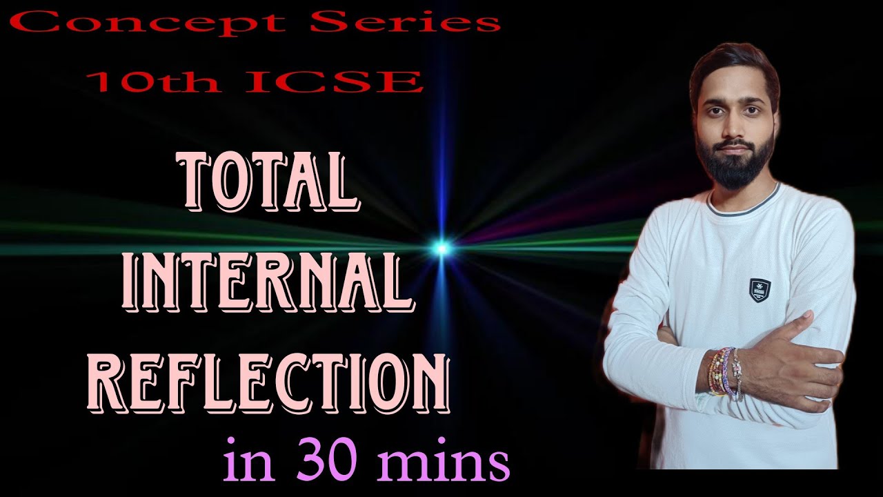 Total Internal Reflection 10th ICSE Physics | Nikhil Sir - YouTube