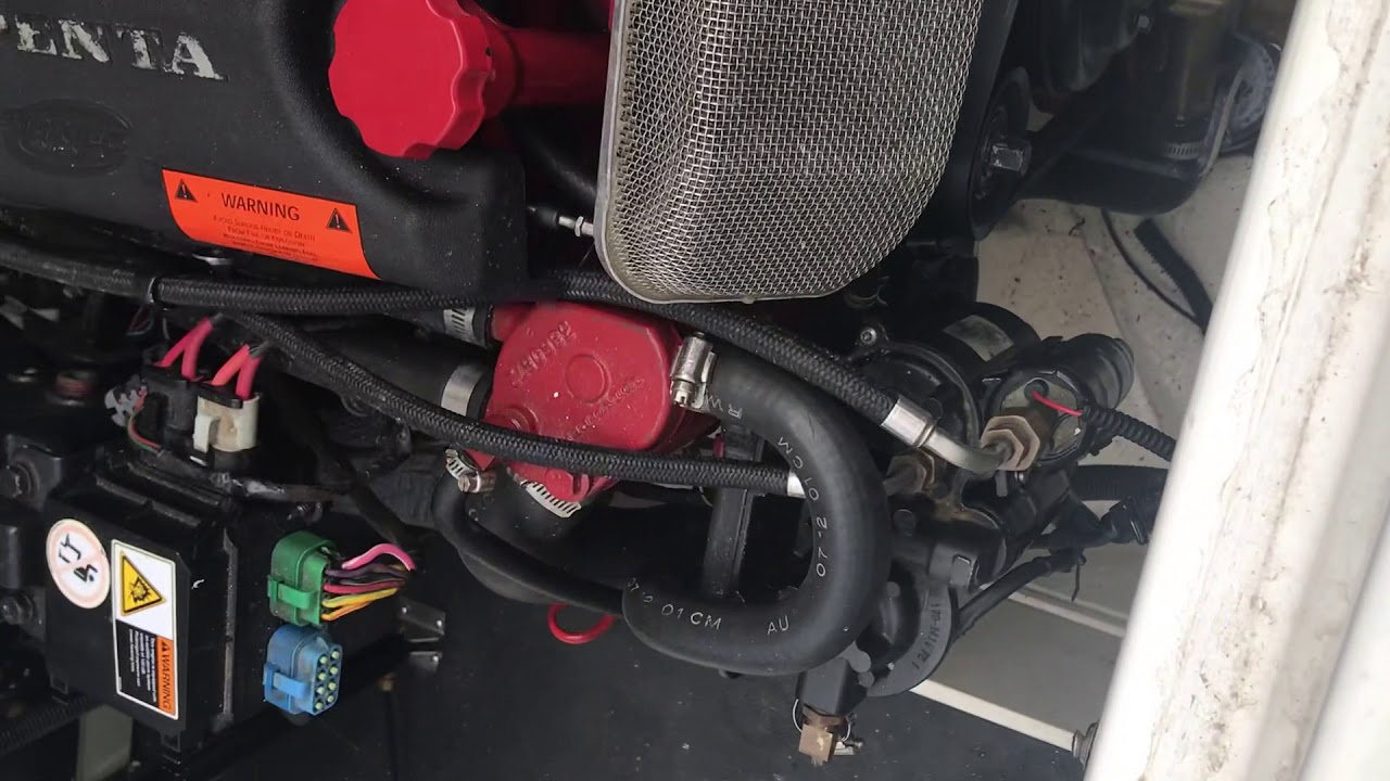 Volvo Penta 8.1L Gi - YouTube