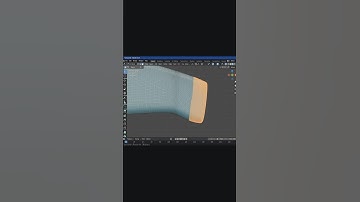 Blender Knife Modeling | Speed 3D Art #Shorts