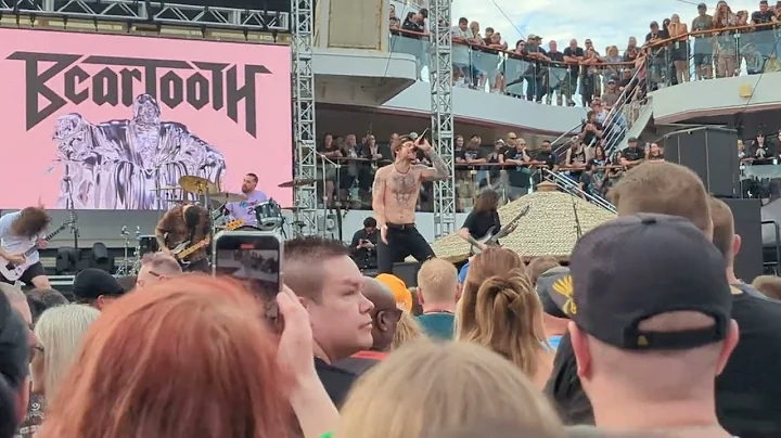 BEARTOOTH - HATED LIVE ON SHIPROCKED 2024 #shiprocked #Shiprocked2024