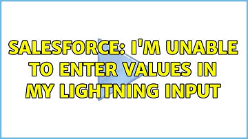 Salesforce: I