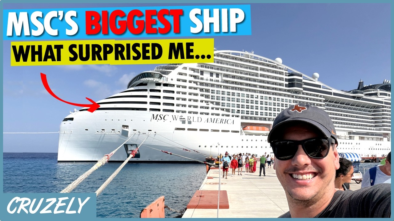 I Just Sailed MSC's Biggest Ship. It Was NOT What I Expected
