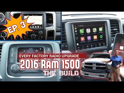 Episode 3: 2016 Ram 1500 Classic All OEM Radio Upgrades Available & Installation Walkthrough