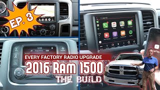 Episode 3: 2016 Ram 1500 Classic All OEM Radio Upgrades Available & Installation Walkthrough