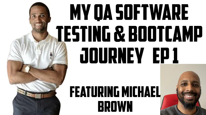 My QA And Software Testing Journey Episode 1 with Michael Brown