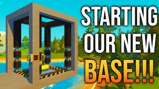 MOVING TO OUR NEW BASE LOCATION! - Scrap Mechanic Modded Coop - E8