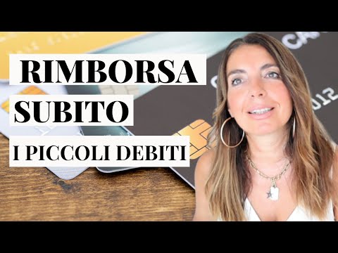 Video: Come Pagare I Debiti In Modo Semplice Ed Efficace