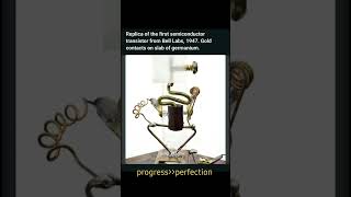 The first transistor semiconductor Bell Labs 1947  #cbse #iit #iitjee #electronic #semiconductor