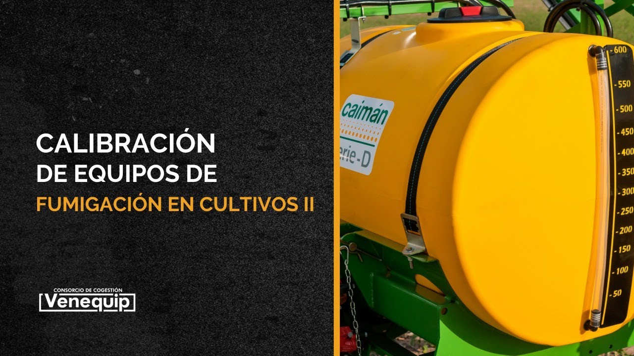 Webinar CCV | Calibración de Equipos de Fumigación en Cultivos II - YouTube