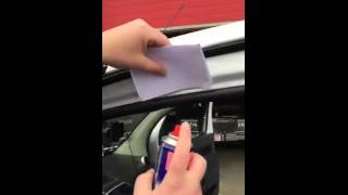 Protéger les joints de votre voiture avec un lubrifiant silicone