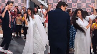 Shivangi Joshi & Mohsin Khan LOVELY Dance Together At YRKKH 3300 Episodes Completion Party !