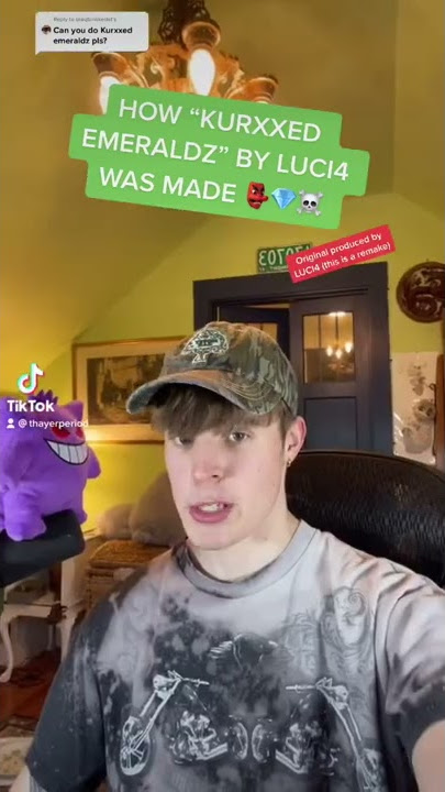 HOW “KURXXED EMERALDZ” BY LUCI4 WAS MADE (IN 30 SECONDS)👺💎☠️