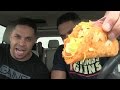 Eating Taco Bell Naked Chicken Chalupa @Hodgetwins