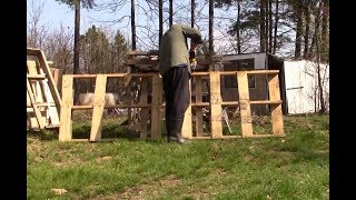 Building Nest Boxes Out Of Pallets