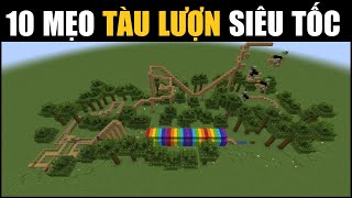 ✔ Minecraft : 10 Mẹo Xây Dựng Tàu Lượn Siêu Tốc