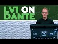 Running Waves LV1 on Dante Network as Secondary Console