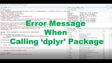 R programming | How to Fix the Error message when calling 